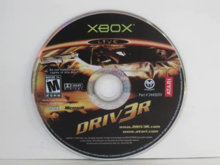 DRIV3R (Driver 3) (DISC ONLY) - Xbox Game
